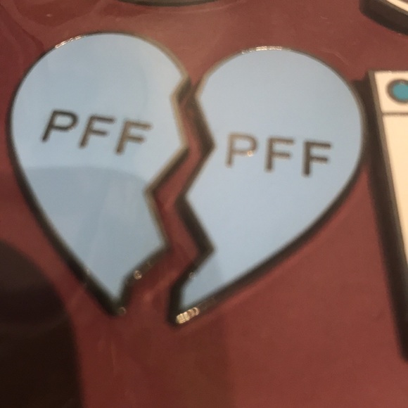 Poshmark Business Puns Set (4) Enamel Pins Your PoshFixing PFF Lo… - Picture 4 of 7